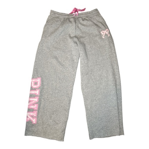 NEW! PINK Victoria's Secret x Love Shack Fancy Sweatshirt & Sweatpants Set Large - Picture 6 of 16